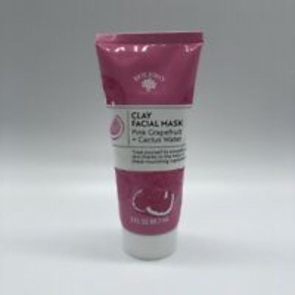 Bolero Beverly Hills Pink Grapefruit + Cactus Water Clay Facial Mask, 3 oz
